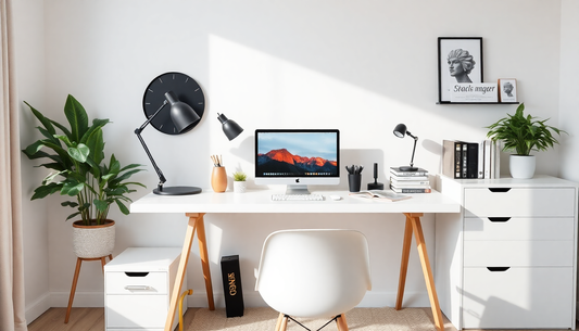 Home Office Desk Guide: Mixing Functionality with Scandinavian Style