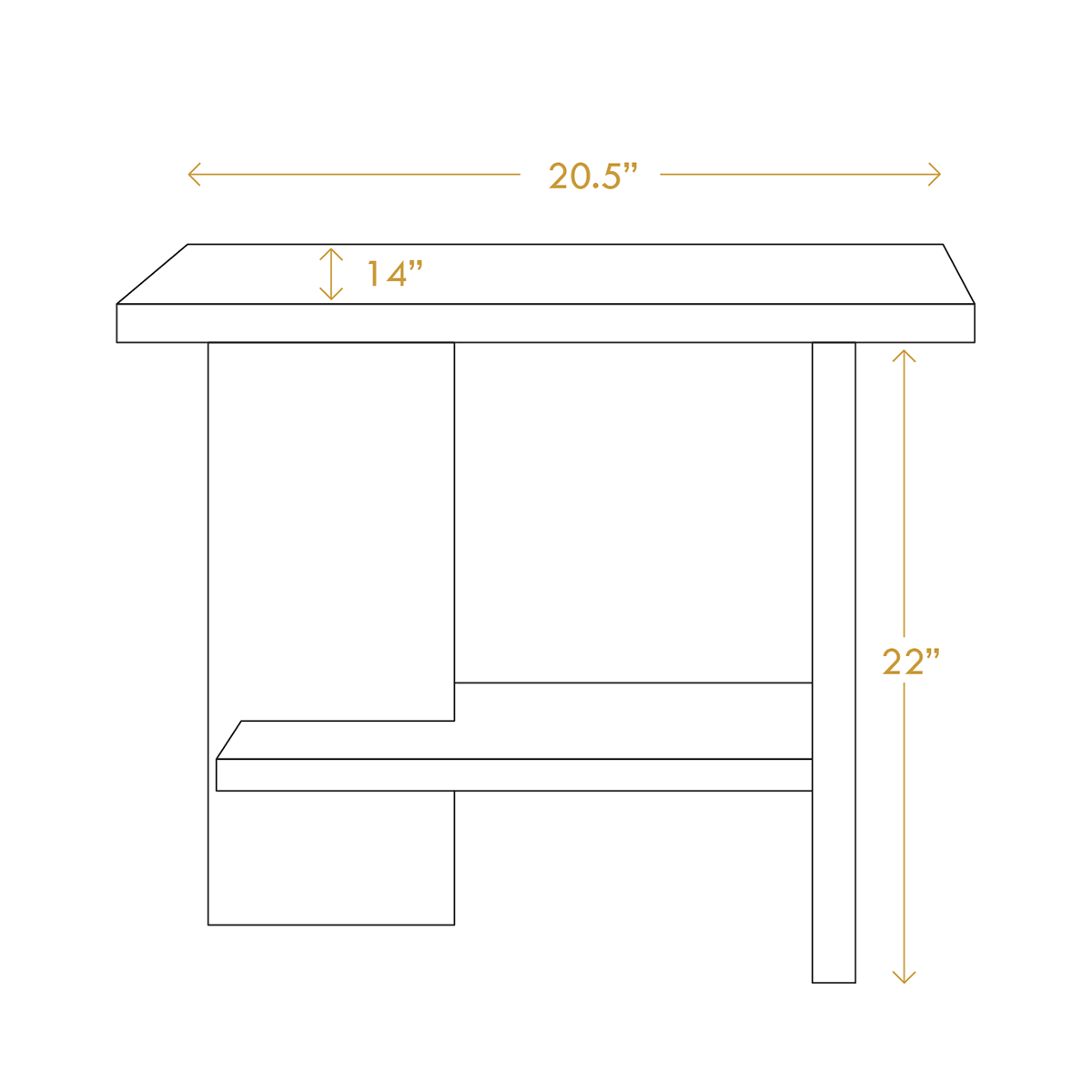 Minimalist pine Quiet nightstand adding warm bedroom decor with intentional living design