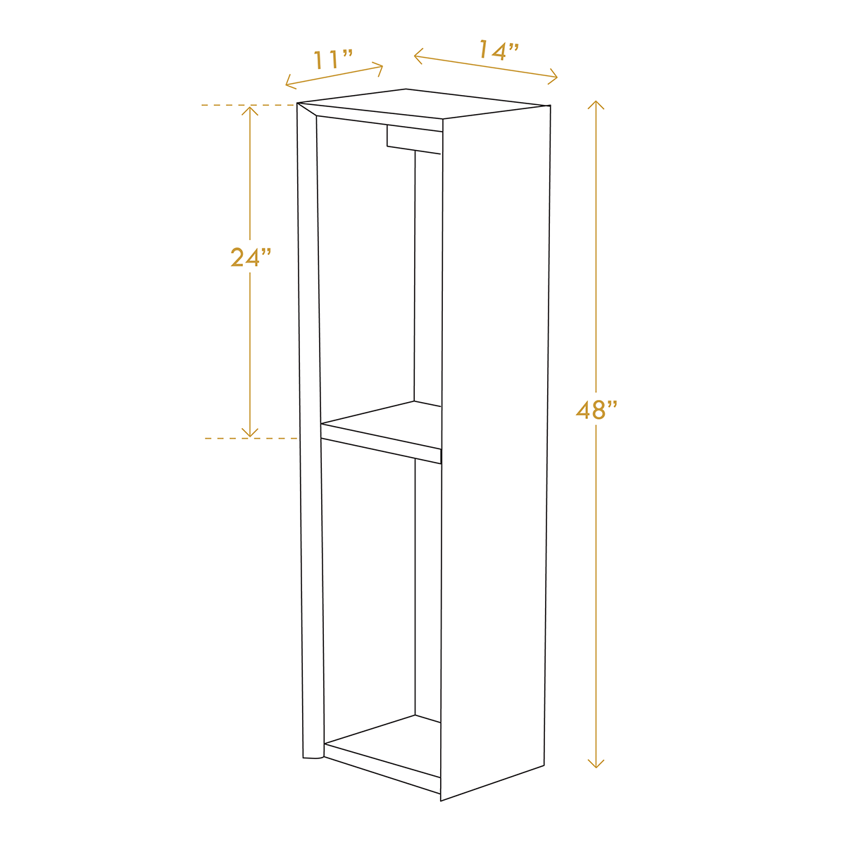 Scandinavian handcrafted pinewood stand shelf with natural finish for elegant home storage solutions
