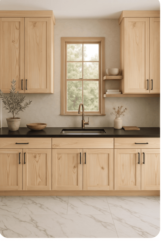 Pinewood vs. MDF, Plywood and Teak: Which Wood Actually Belongs in Your Kitchen?