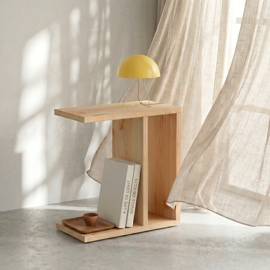 Pinewood furniture in natural sunlight, A Good Life