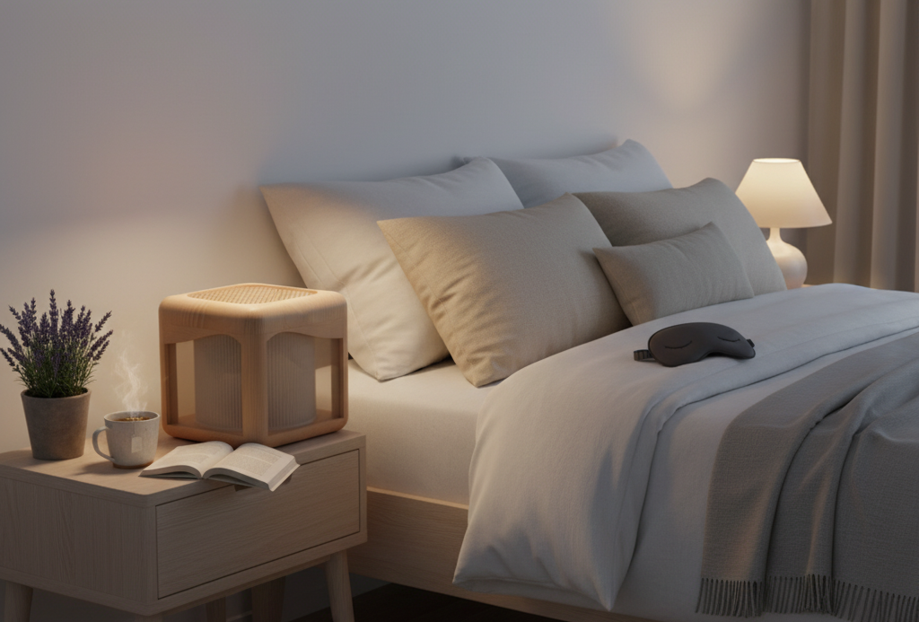Image showcasing Bedroom Air Purifier for Better Sleep | Delhi NCR Pollution Solutions ...