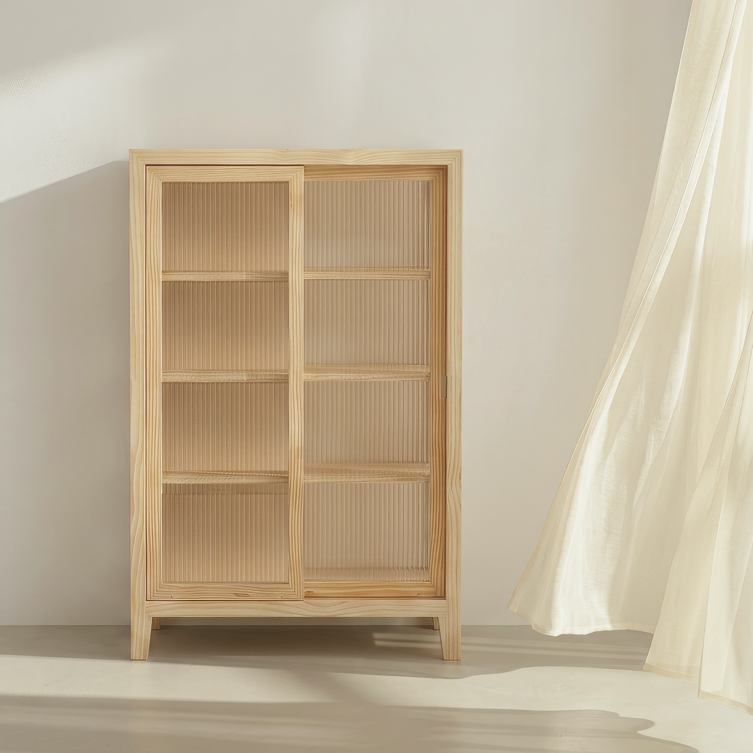 Canadian pinewood cabinet as an alternative to sheesham, A Good Life