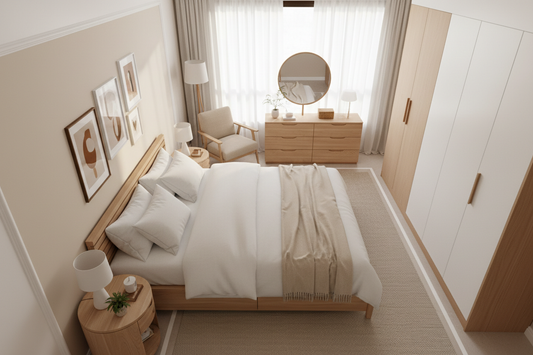 king size wooden bed Delhi Gurgaon 10x12 bedroom layout