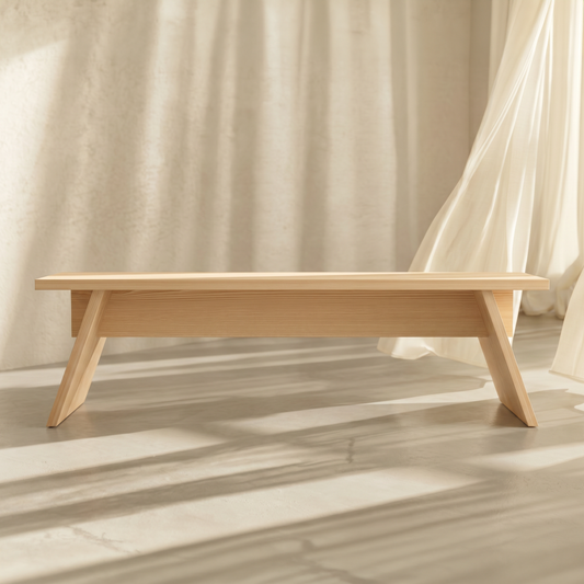 Screwless interlocking wood joinery detail, A Good Life