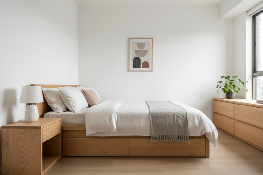 Minimalist Wooden Bed Delhi: How to Choose the Right Design for Small Apartments (2026)