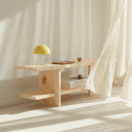 Removing a water ring from a wood console table, A Good Life