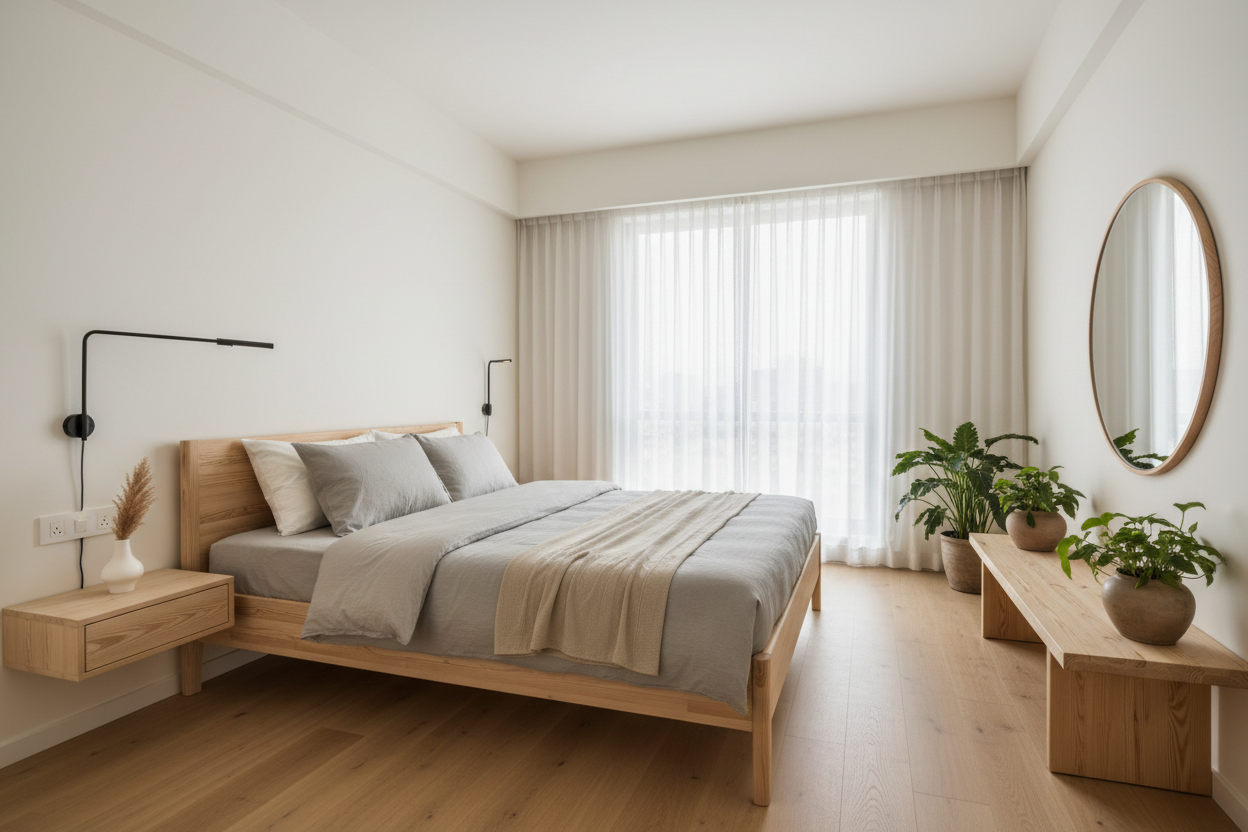 Queen Size Wooden Bed Delhi & Gurugram: Layout Ideas (2026) – A Good Life