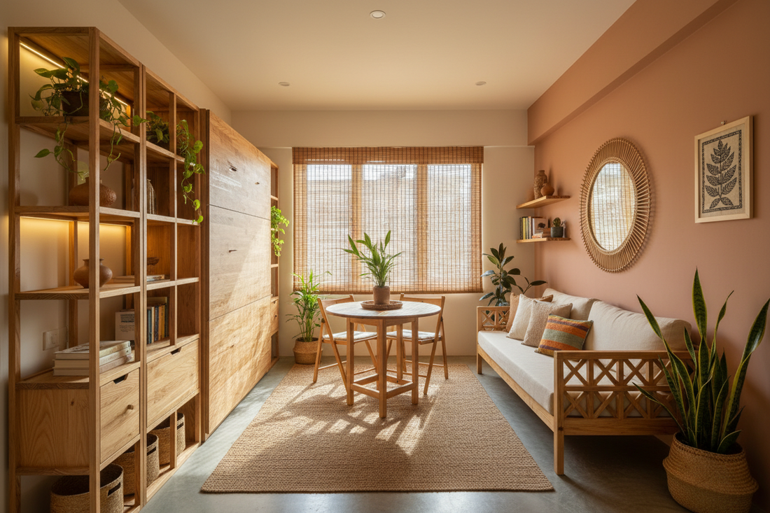 Decorating Small Spaces Sustainably: Tips for Urban Indian Homes