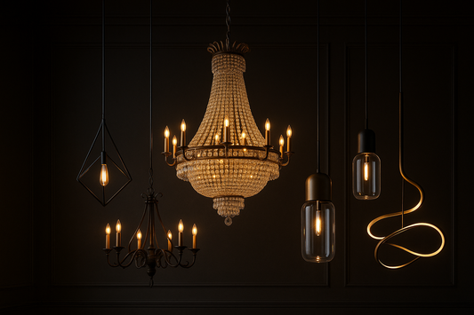 Statement Lighting Fixtures: Dramatic Chandeliers and Pendants