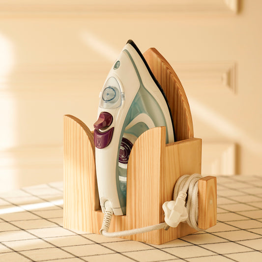 Wooden Iron Holder