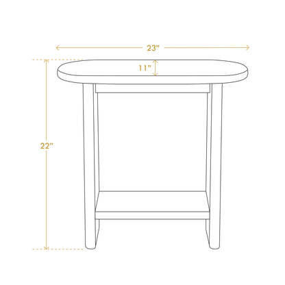 Minimalist solid pine bedside cabinet Soma with drawer for stylish bedroom organization and decor