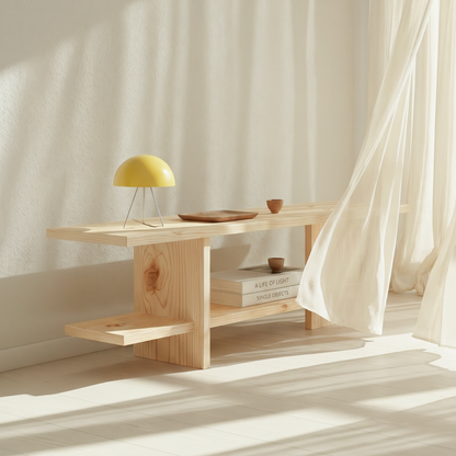Nagomi Pinewood Console in imported canadian pinewood