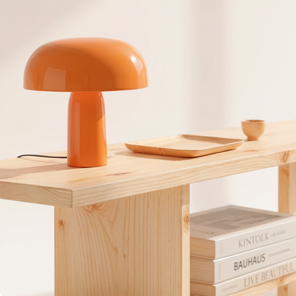 Screw less joinery, japanese carpentary detail on Nagomi Pinewood Console