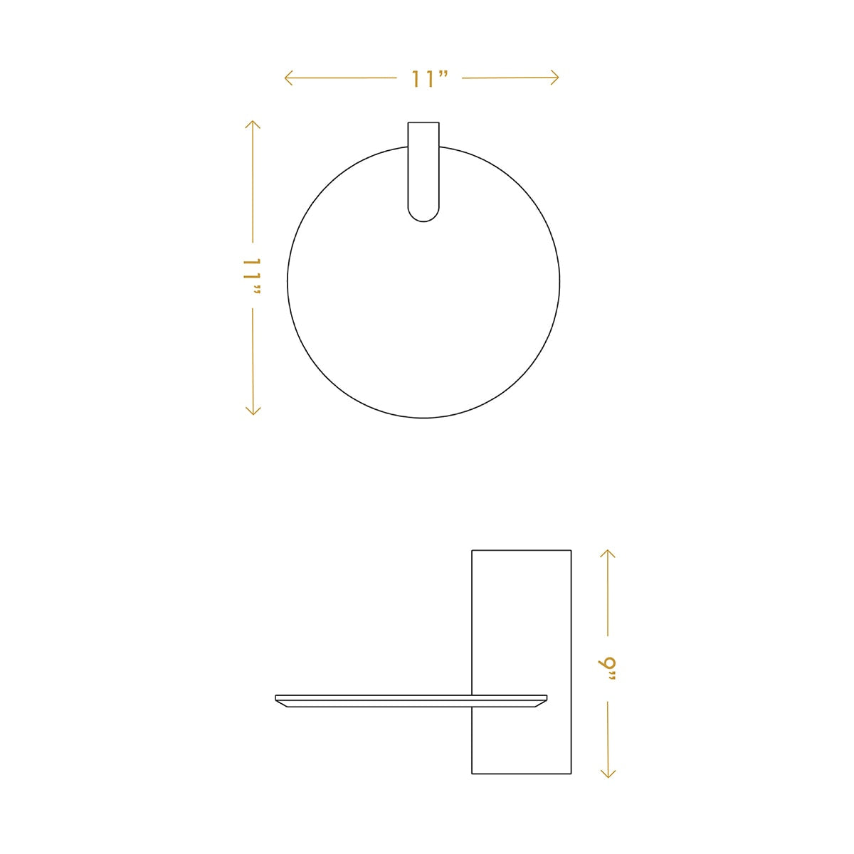 Nordic floating round bedside shelf bedroom in solid pine wood with Scandinavian charm for compact utility storage