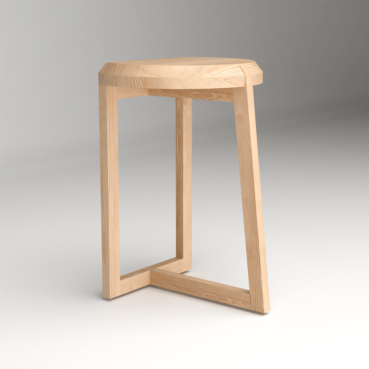Nordic living room wooden nesting tables adding functional decor with sustainable