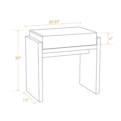 Nordic style pine loom wooden H stool stand with unique character and eco-conscious design