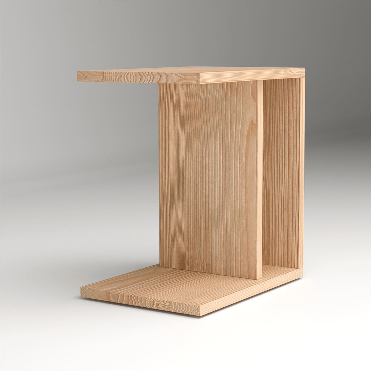 Nordic style Still bedroom side table stand with understated elegance and artisan craftsmanship