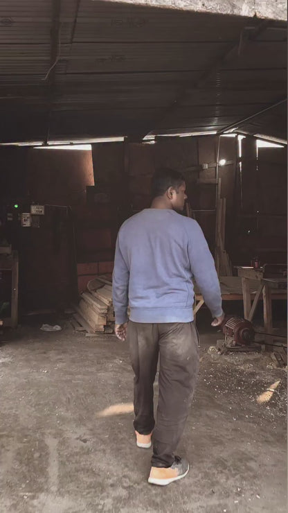 Nordic Celest Scandinavian Pinewood Mirror