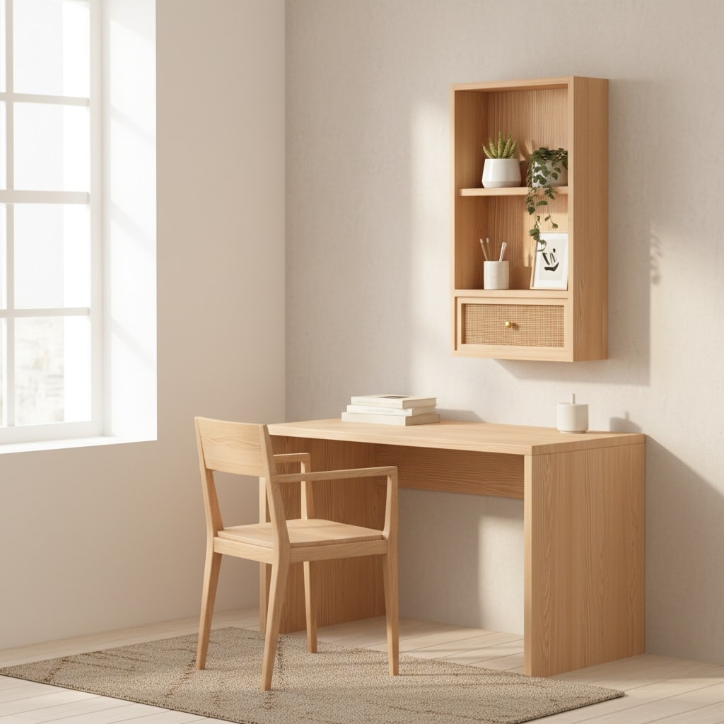 Scandinavian pine multipurpose rack for stylish home decor with functional storage solutions